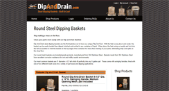 Desktop Screenshot of dipanddrain.com